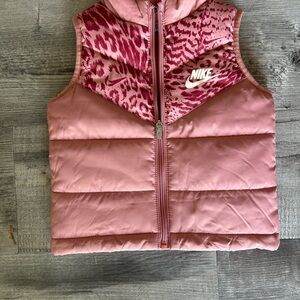 NWOT Nike Pink Puffer Vest Size: 2T​